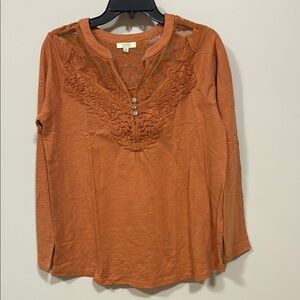 NWOT Kori long sleeve top small